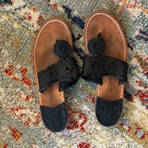 Jack Rogers- Black- size 7.5